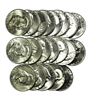 Image 1 : 20 pcs. 1954 BU Franklin Half Dollars