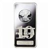 Image 2 : 10 oz. Walking Liberty Bar -.999 Pure