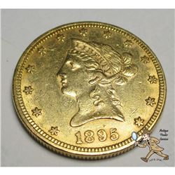 1895 $10 Gold Liberty XF Grade