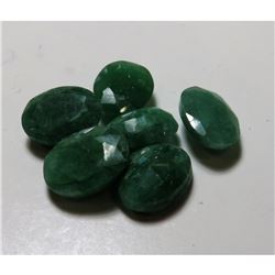 24.8 tcw. Natural Emerald Gemstone Parcel