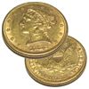 Image 1 : 1882 $5 Gold Liberty XF AU Grade