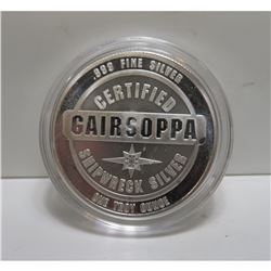 1 oz Gairsoppa Shipwreck Silver Round