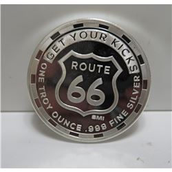 Route 66 Silver Round .999 Pure