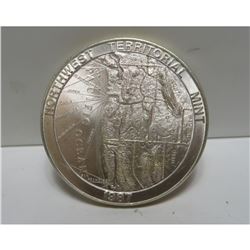 1987 1 oz. Silver Trade Unit Round