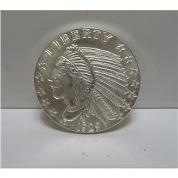 1 oz. Silver Indian Head Round