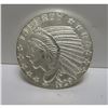 Image 1 : 1 oz. Silver Indian Head Design Silver Round