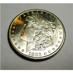 1883 CC BU Morgan Silver Dollar