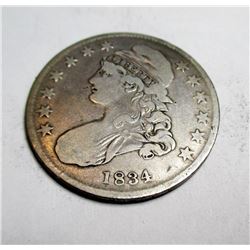 1834 VG Grade Bust Half Dollar