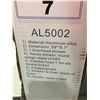 Image 2 : BLACK ALUMINUM ALLOY SHOWER PANEL - 59" X 8.7"