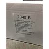 Image 2 : BLACK ALUMINUM ALLOY SHOWER PANEL - 47.2" X 7.1"