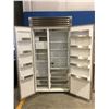 Image 2 : ULTRALINE PROFESSIONAL STAINLESS STEEL 42" WIDE COUNTER DEPTH, 2 DOOR COMMERCIAL QUALITY