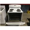 Image 2 : GE WHITE 4 BURNER ELECTRIC STOVE