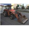 Image 1 : MASSEY-FERGUSON MODEL 231 TRACTOR WITH FRONT LOADER BUCKET, ELECTRIC WINCH & TILLER ATTACH 4421 hrs