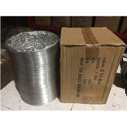 1 HVAC FLEX DUCT NON-INSULATED VENTING HOSE - 8  X 7.6M