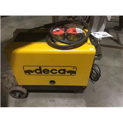 DECA DECASTAR 150E MIG-WELDER - WITH 2 SPOOLS OF FLUX CORD WIRE