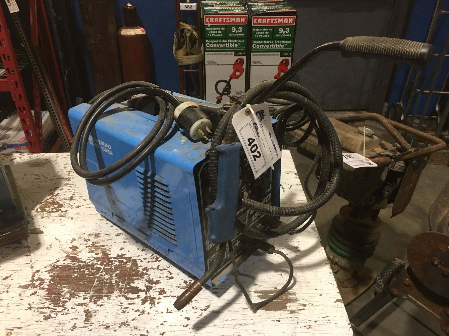 CLARKE TURBOWELD 150EN MIGWELDER CLARKE TURBOWELD 150EN MIGWELDER