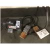 Image 1 : DAYTON INDUSTRIAL MOTOR WITH LARGE SWITCH & ELECTRICAL OUTLET CORD