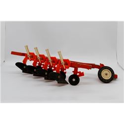 Allis Chalmers 4 bottom plow *Wheel is broken off*