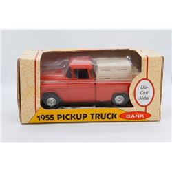 1955 Pickup Truck Bank Ertl Has Box