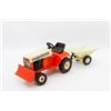 Image 1 : Allis Chalmers garden tractor w/ trailer