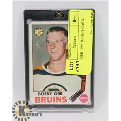 BOBBY ORR 1969 HOCKEY CARD.