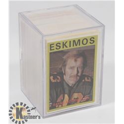 LOT OF 1971 AND 1970 CFL CARDS.