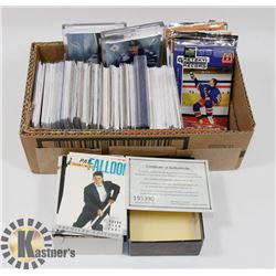 BOX OF HOCKEY CARDS INCL YOUNG GUNS AND NUMBERED