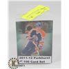 Image 1 : 2011-12 PARKHURST 100 CARD SET HOCKEY