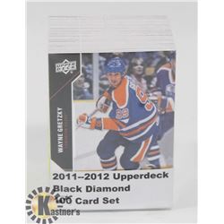 2011-2012 BLACK DIAMOND 100 CARD SET