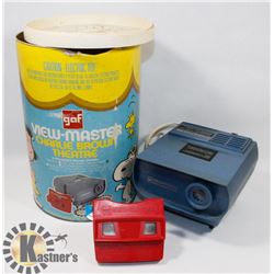 CHARLIE BROWN VIEW MASTER IN ORIGINAL BOX
