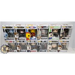 FLAT OF 12 SEALED FUNKO POPS 4 STAR WARS