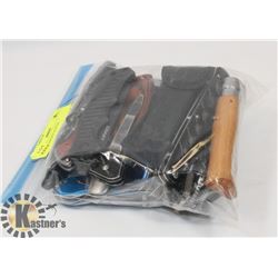 BAG OF POCKET KNIVES