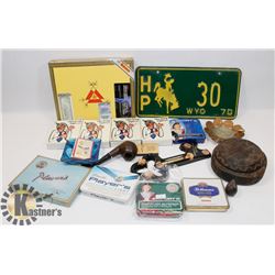 VINTAGE FLAT OF TOBACCO PRODUCTS