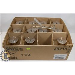 12 MARTINI 10 OZ GLASSES
