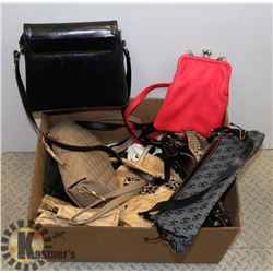 BOX OF PURSES