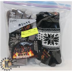 2PK LADIES HEATWAVE GLOVES