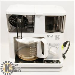 SINGER 5 IN 1 COFFEE, TEA, GRINDER, ICED COFFEE &
