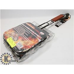 2 CAMPING OR BBQ BASKETS / 1 FOR CORN & 1 FOR