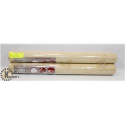 2 NEW IMPERIAL VISIONS WALLPAPER / 56.08FT PER