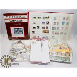 X-LARGE FLAT OF VINTAGE STAMPS