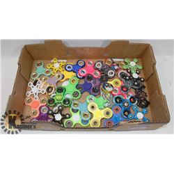 FLAT OF FINGER SPINNERS