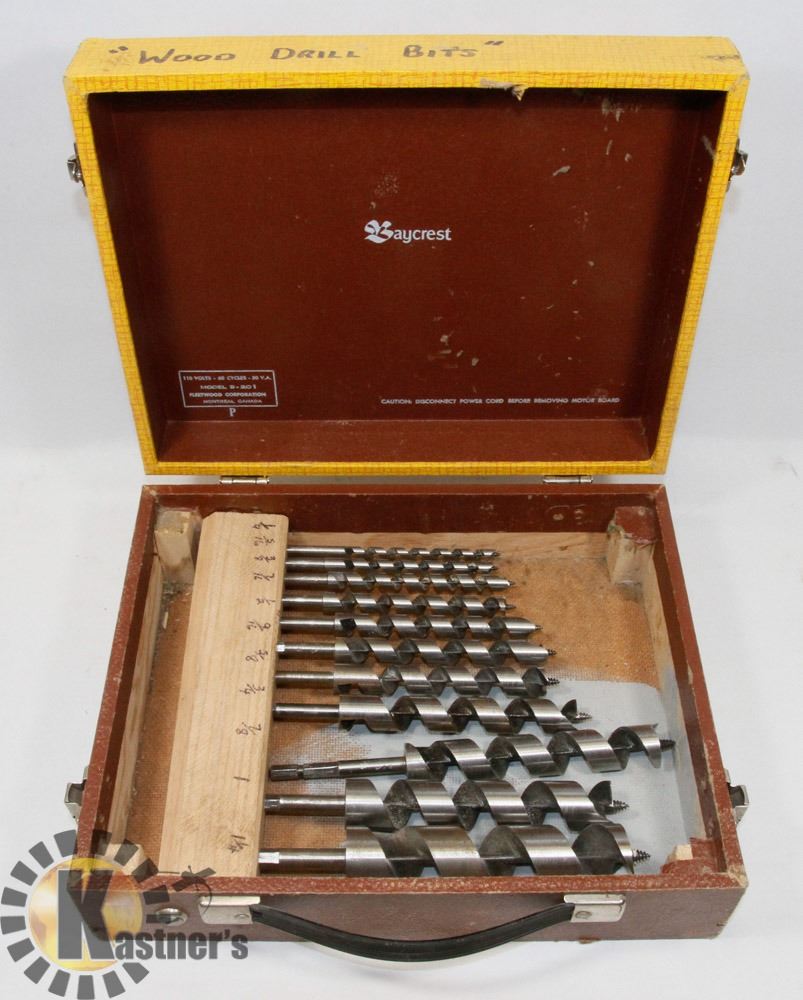WOOD SHIP AUGER DRILL BITS FROM 1/4" 1 1/4"