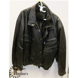 LEATHER JACKET SZ XL