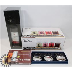 NEW ITEMS WINE TASTING CARAFE SET, CARAFE