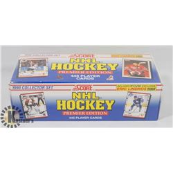FACTORY SEALED 1990 COLLECTOR SCORE NHL HOCKEY SET
