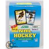Image 1 : BOX OF SCORE 1991 SERIES 2 NHL HOCKEY CARD PACKS.