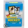 Image 1 : BOX OF SCORE 1991 SERIES 2 NHL HOCKEY CARD PACKS.