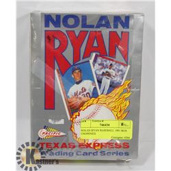 NOLAN RYAN BASEBALL 1991 BOX UNOPENED.