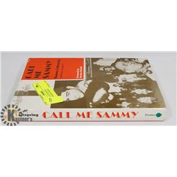 SAMMY LUFTSPANING AUTOGRAPHED BOOK