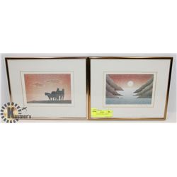 2 WILLIE WONG SMALL PRINTS